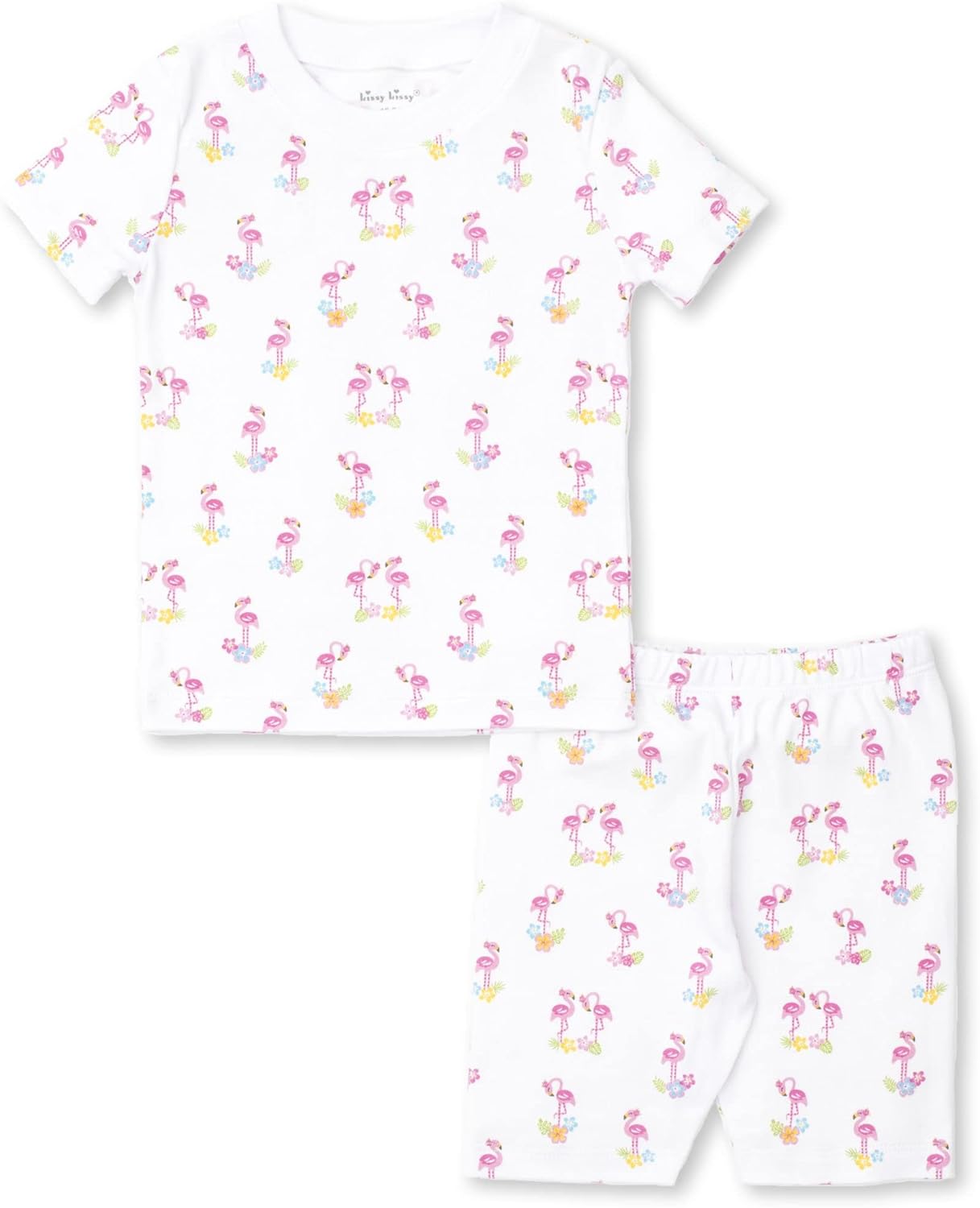 Kissy Kissy Baby-Girls Infant Aloha Summer Print Short Pajamas Set