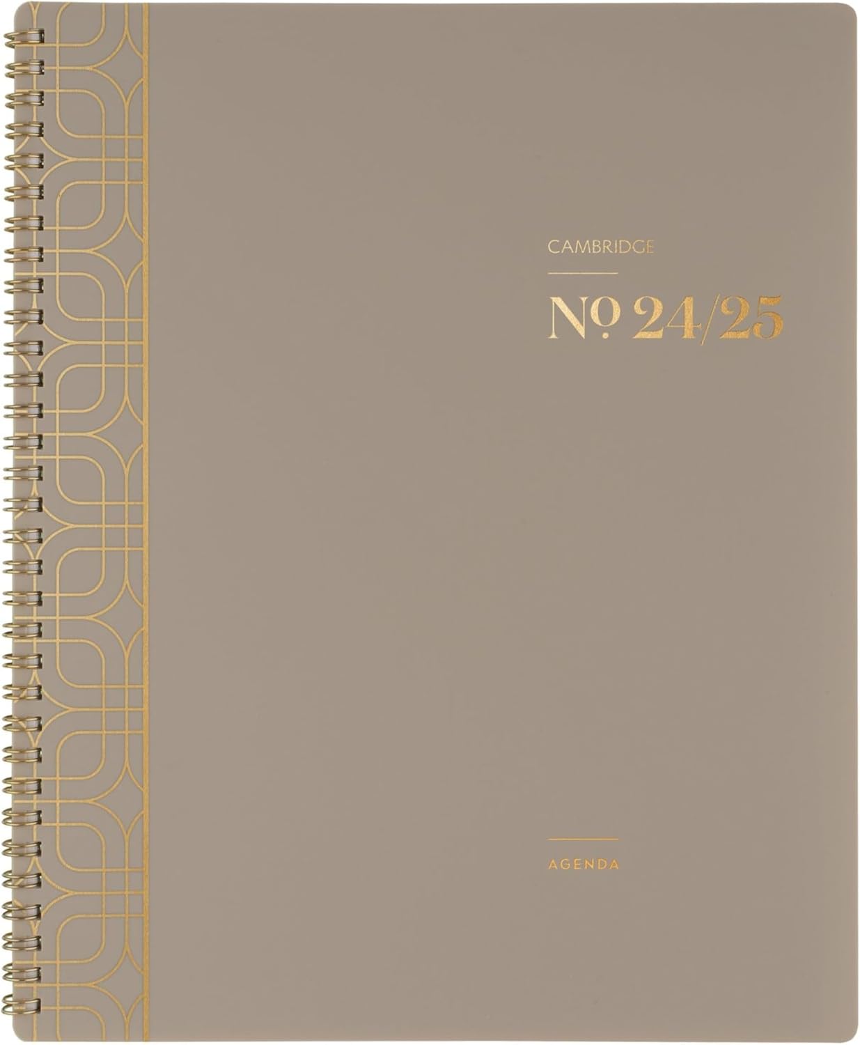 2024-2025 Cambridge® WorkStyle® Monthly Academic Planner, 8-1/2" x 11", Timeless Taupe, July 2024 To June 2025, 1606-900A-45