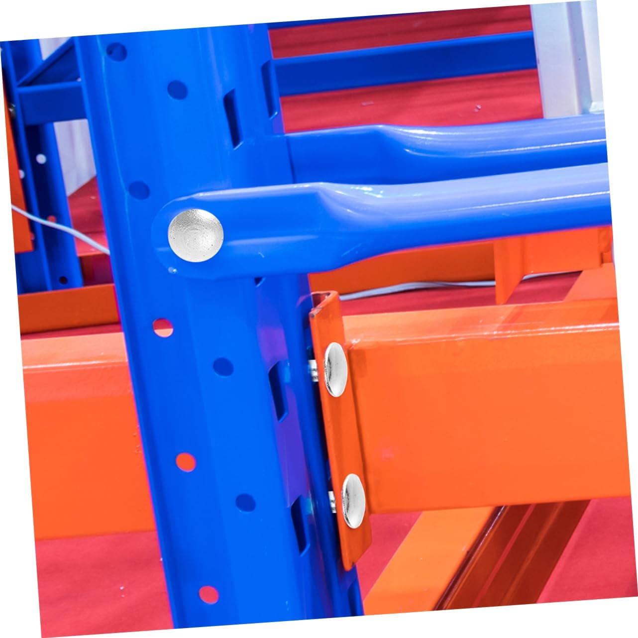 70Pcs Galvanized Pallet Rack Drop Heavy Duty Safety Locking for Pallet Racking Systems Easy Installation