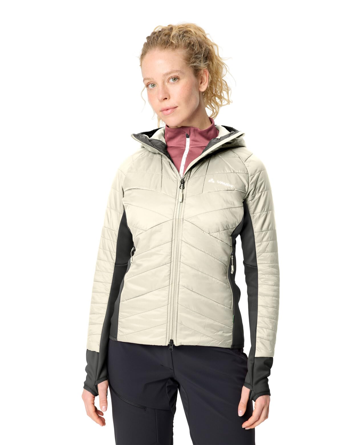 VAUDE Women's Sesvenna Jacket IV, sportowa damska kurtka izolacyjna na wycieczki narciarskie, ciepła i wodoodporna dzięki izolacji PrimaLoft