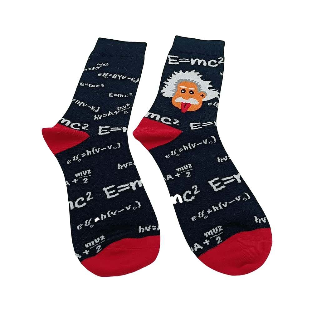 FGFD&OU Calcetines Divertidos Originales Unisexo de Algodón Para Hombre y Mujer - Fantasía Matemáticas, Regalo Para Navidad