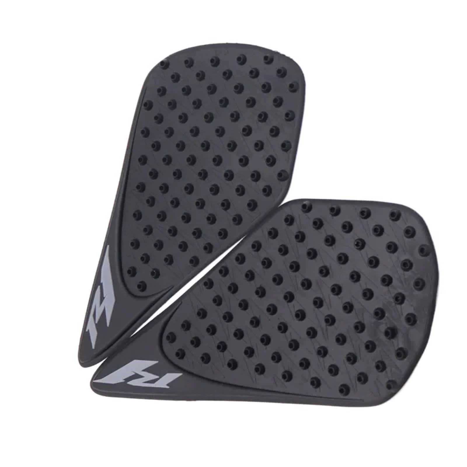 Adesivo per carrozzeria Protezione Serbatoio Moto Adesivo Antiscivolo Impugnatura Ginocchia Gas Di Trazione Laterale Per Yamaha YZF 1000 R1 2007 2008 YZFR1(Black)