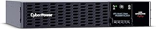 CyberPower PR2000RTXL2UCN Smart App Sinewave UPS System, 2000VA/2000W, 8 Outlets, 2U Rack/Tower, RMCARD205 Pre-Installed, Built-in Cloud Monitoring, EBM Option