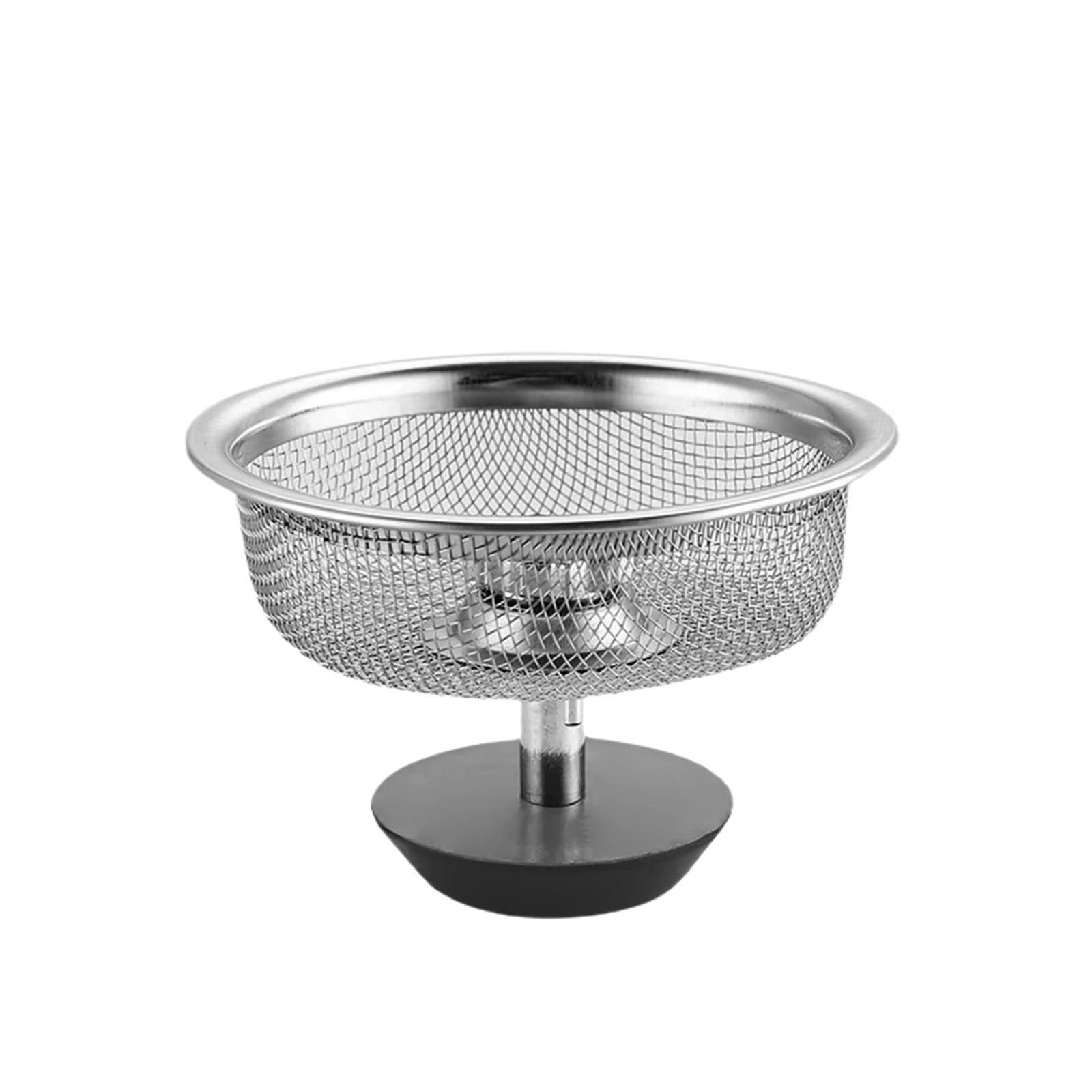 Dsfihjo Style A-2Pcs Sink Strainer Stainless Steel Sink Strainer With Handle & Stopper(Style A-2Pcs)