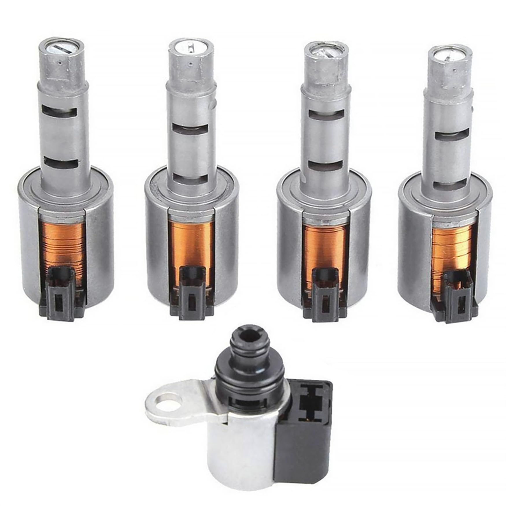 Photo 1 of WFLNHB Transmission Solenoids Kit Replacement for Nissan Sentra Tiida Versa Replacement for Suzuki Swift 2012-2015 JF015E RE0F11A