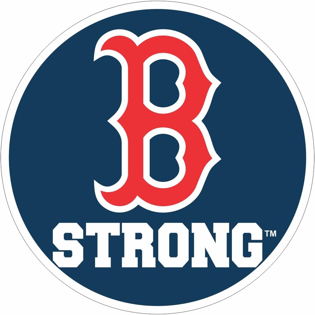 B Strong 4" Decal Sticker Tribute to Runners No Date Design