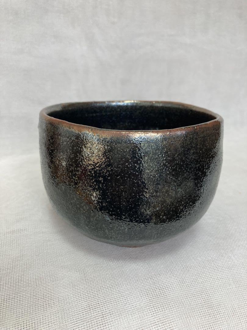 Matcha Bowl, Tokoname Ware Black Rice Bowl