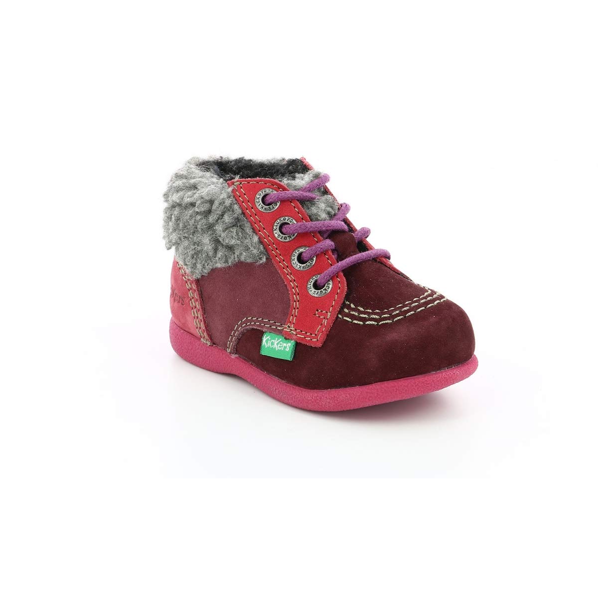 Kickers Babyfrost, Bottillons Fille,