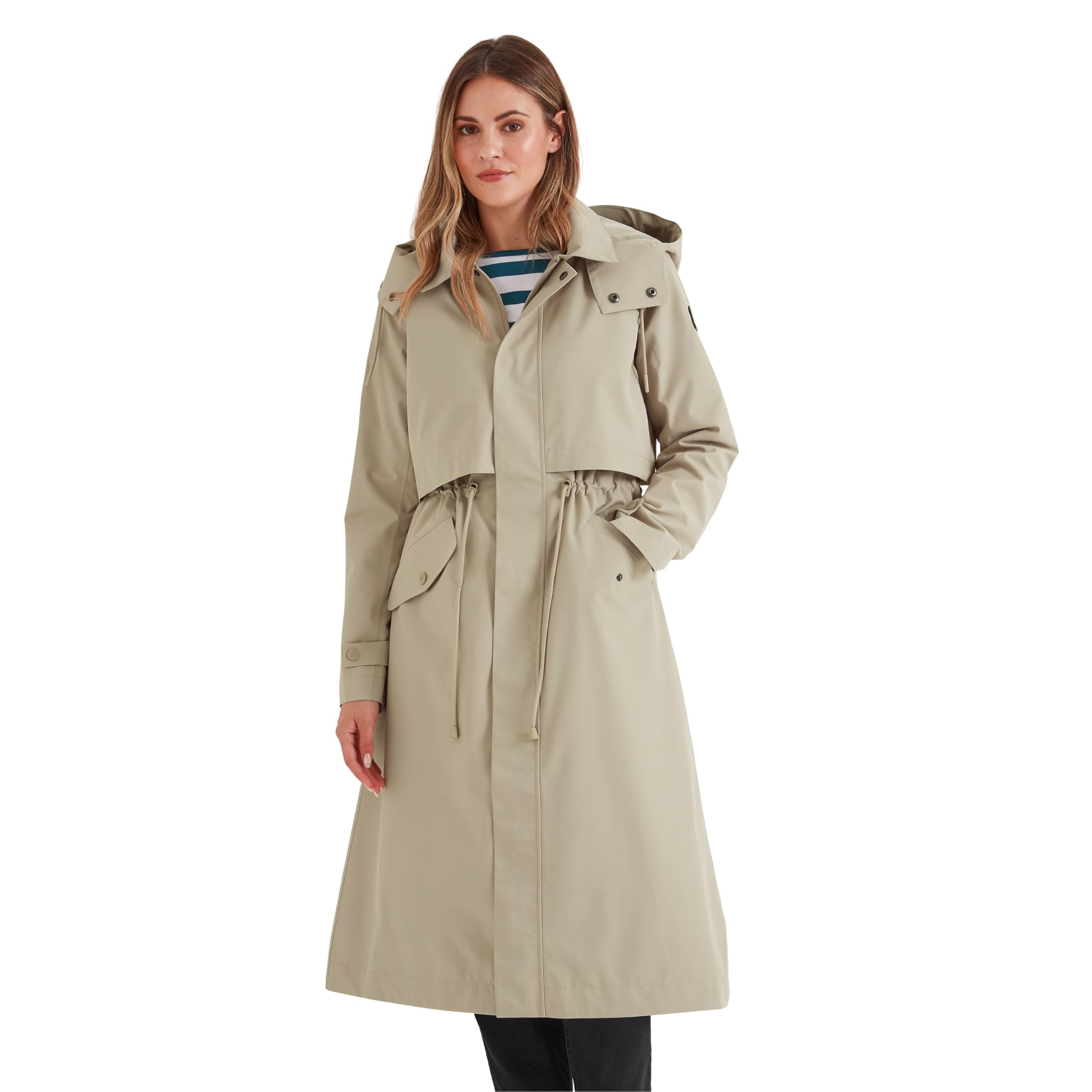 TOG24 Alva Waterproof Jacket - Women's - Taupe - Size 14
