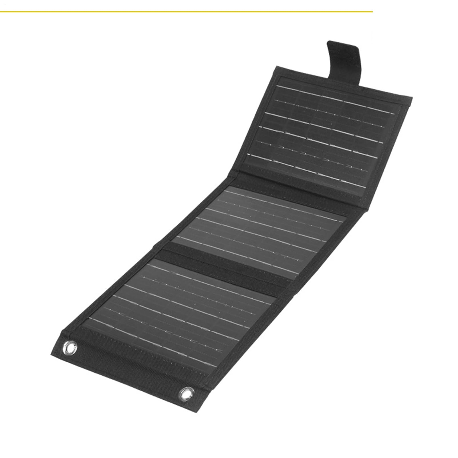 Cargador Solar para Móvil Portátil Carga Rápida Exterior Plegable | Cargador Solar Plegable para Teléfono Móvil Tabletas, Cámaras, Auriculares Para Camping, Senderismo, Viajes Y Al Aire