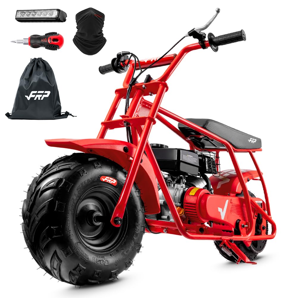 FRP GMB100 Plus Gas Mini Bike 99cc 4-Stroke Off Road Headlight & Gaiter