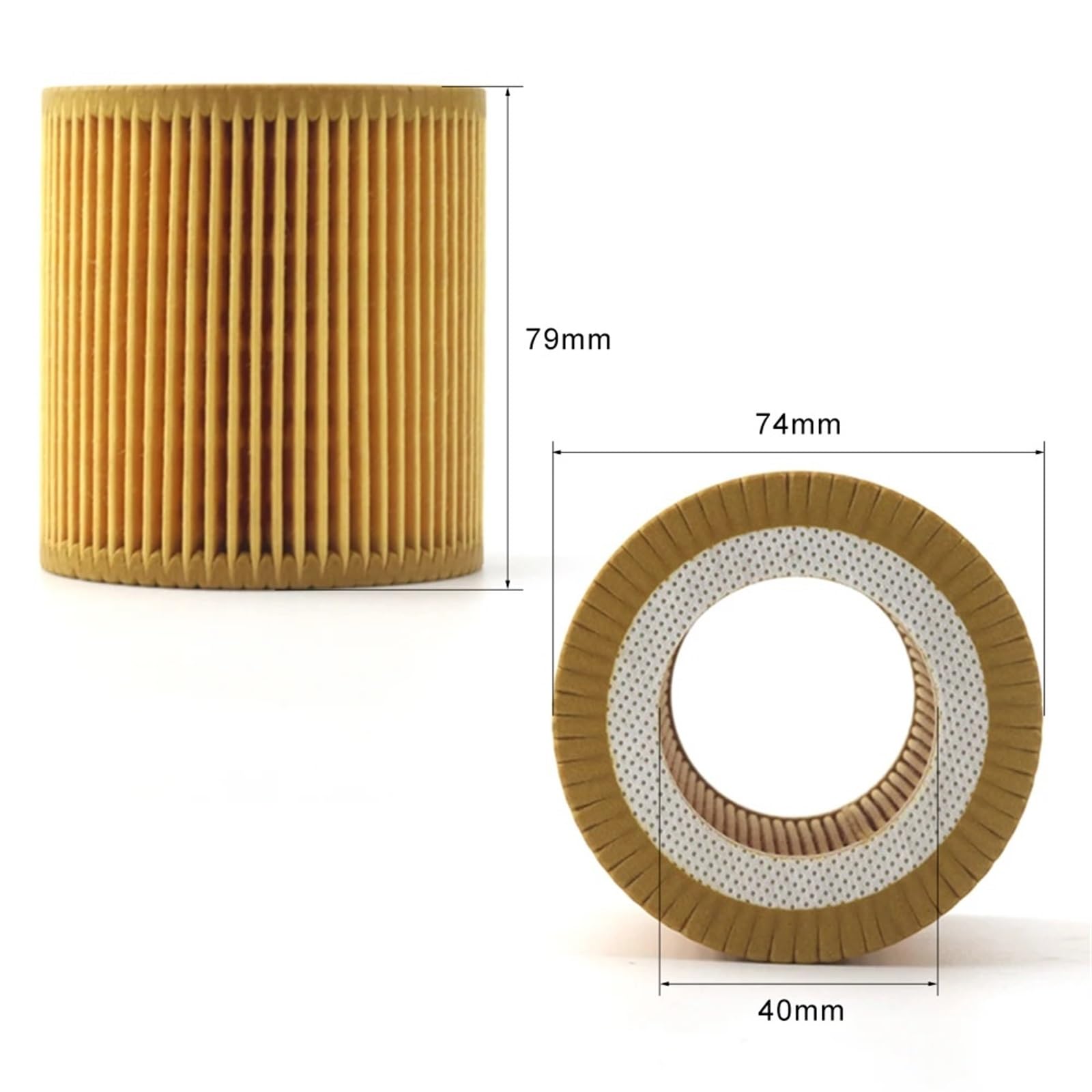 MOTOHIRO Filtro de Aceite de Coche OEM 11427640862 11427953125 Filtro de Aceite 11428683204 11427566327 4PCS 8PCS 10CS Filtros de Aceite para vehículos (Size : 4PCS)