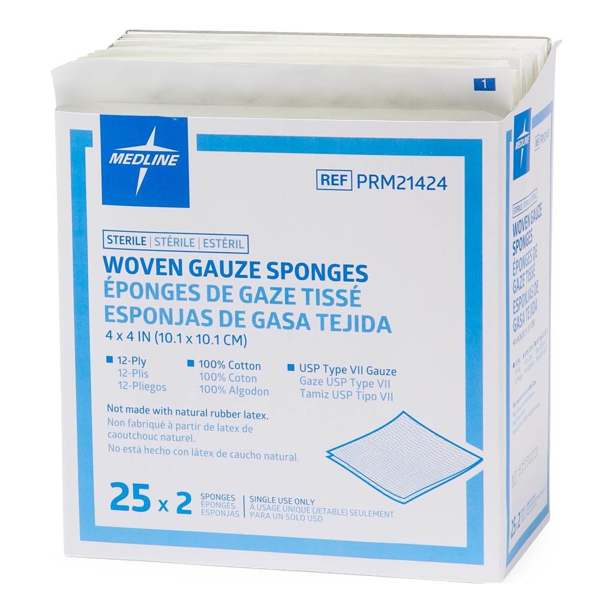 Sterile Gauze Sponges - Medline 2-Pack -1
