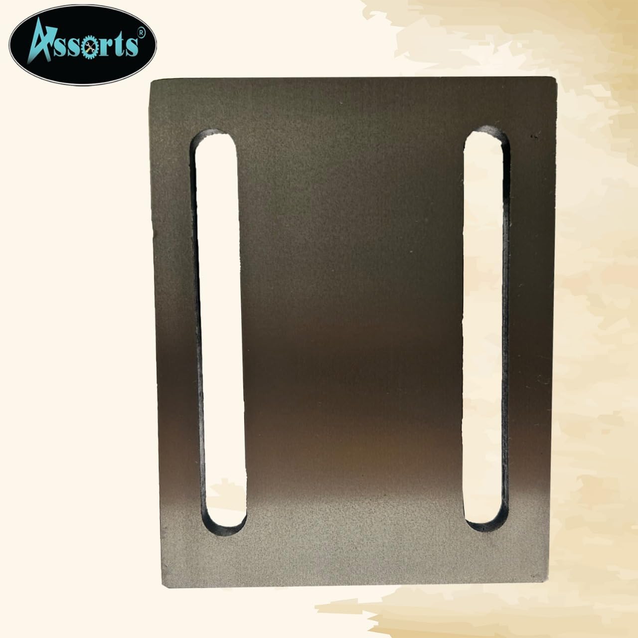 Caste Iron V Block Jig Fixture for Center Drilling on a Round Work-piece 2" Capacity