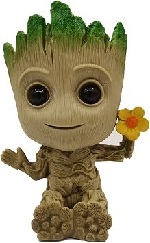 Groot Treeman Planter Flower-Pot - Tiny Succulents Plants Pot Treeman Pen Pot Pencil Holder Flower