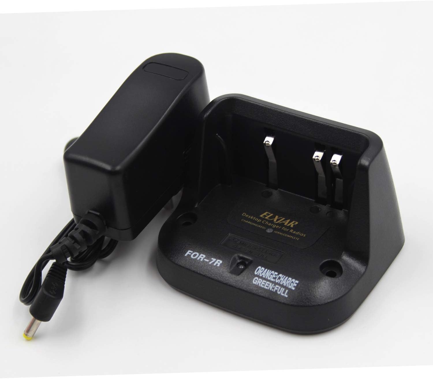 (2-Pack) CD-15A FNB-58 FNB-58Li FNB-80 FNB-80Li Battery Charger Compatible with Yaesu Vertex VX-5R VX-5RS VX-6 VX-6R/E VX-7R VX-7RB Standard Horizon HX460 HX460S HX460SB HX460SS HX471 HX471S HX471SB