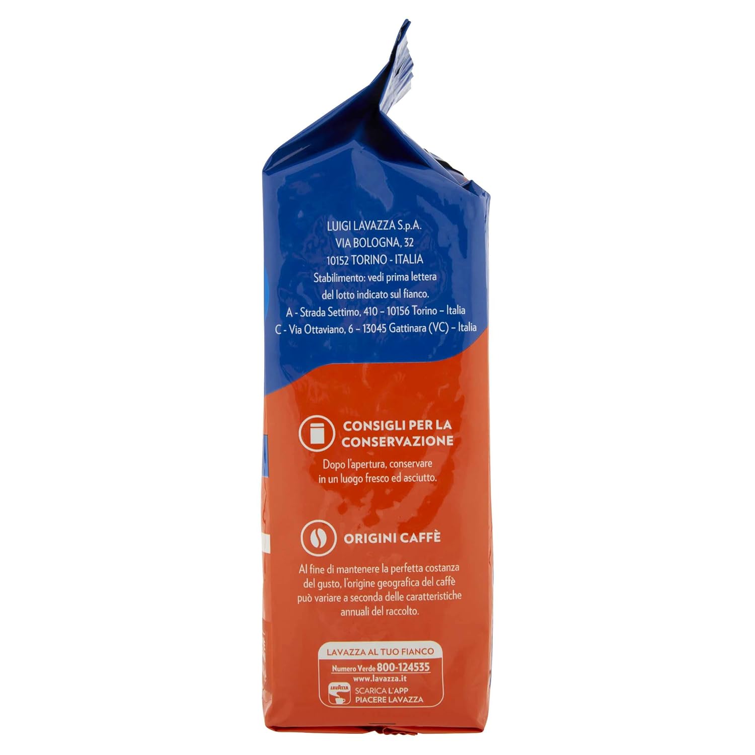 Lavazza Espresso Crema e Gusto 1000g Whole Beans