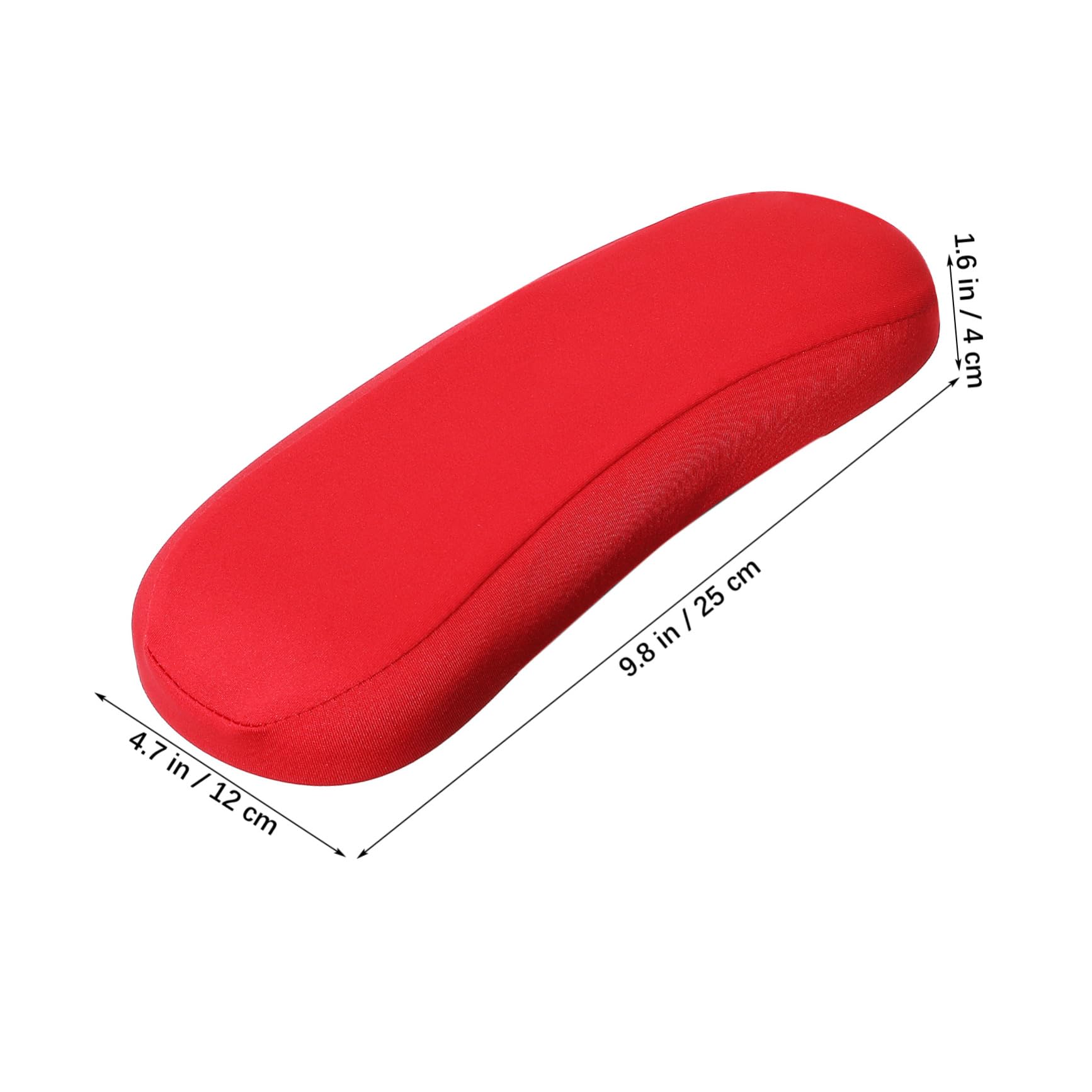DOITOOL 4pezzi Copri Braccioli Sedia Ufficio con Cerniera Protezione Arm Rest per Poltrone Sedie Scrivania e Sedie da Gioco Facile Installazione e Alta Durabilità Rossi e Neri in Poliester