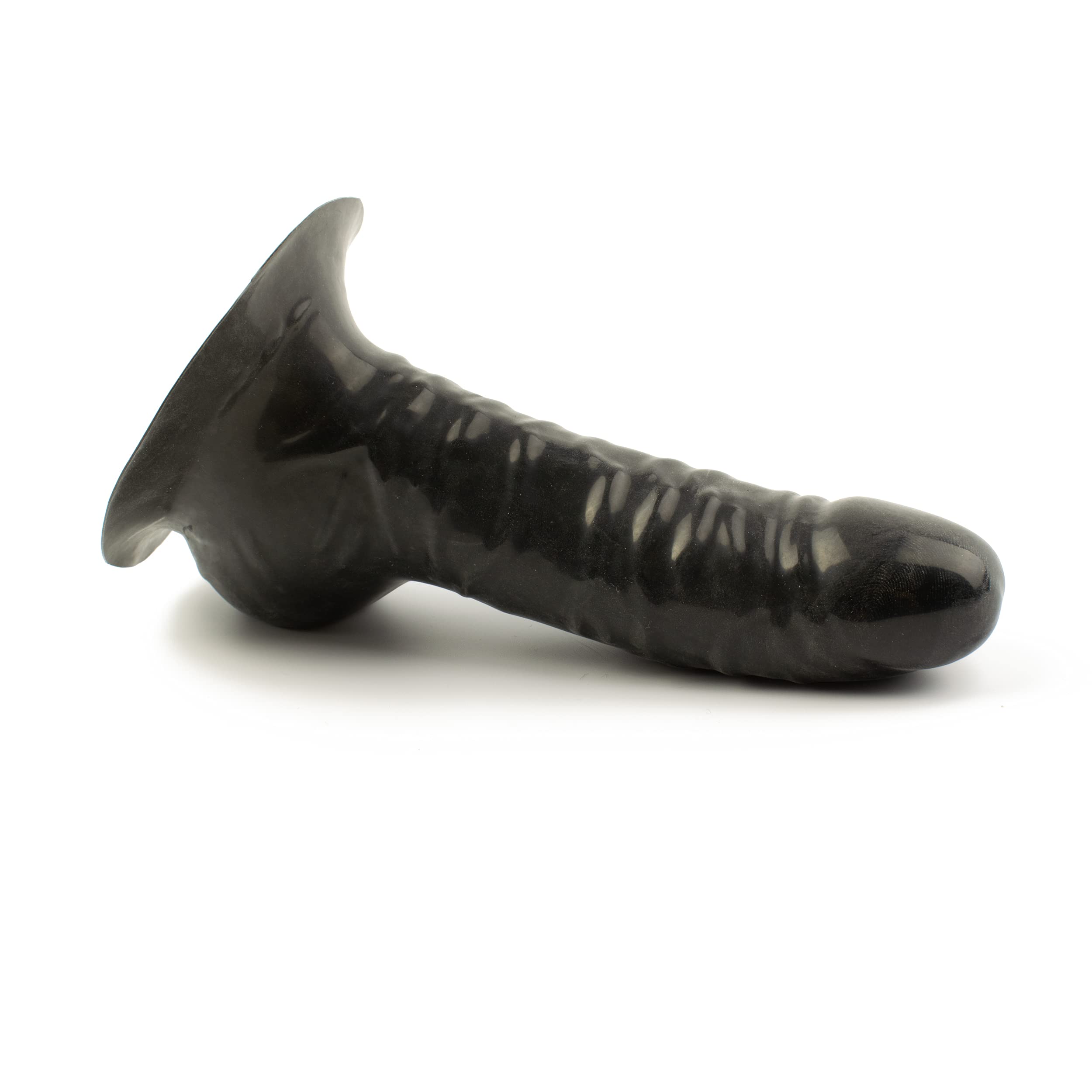Rubberfashion Latex Pennishlle - Penis Sleeve mit Hoden Sack - Aderung und  Klebeflche fr Herren 15,5 cm Schwarz 0.4mm Einheitsgre : Amazon.de:  Drogerie & Krperpflege