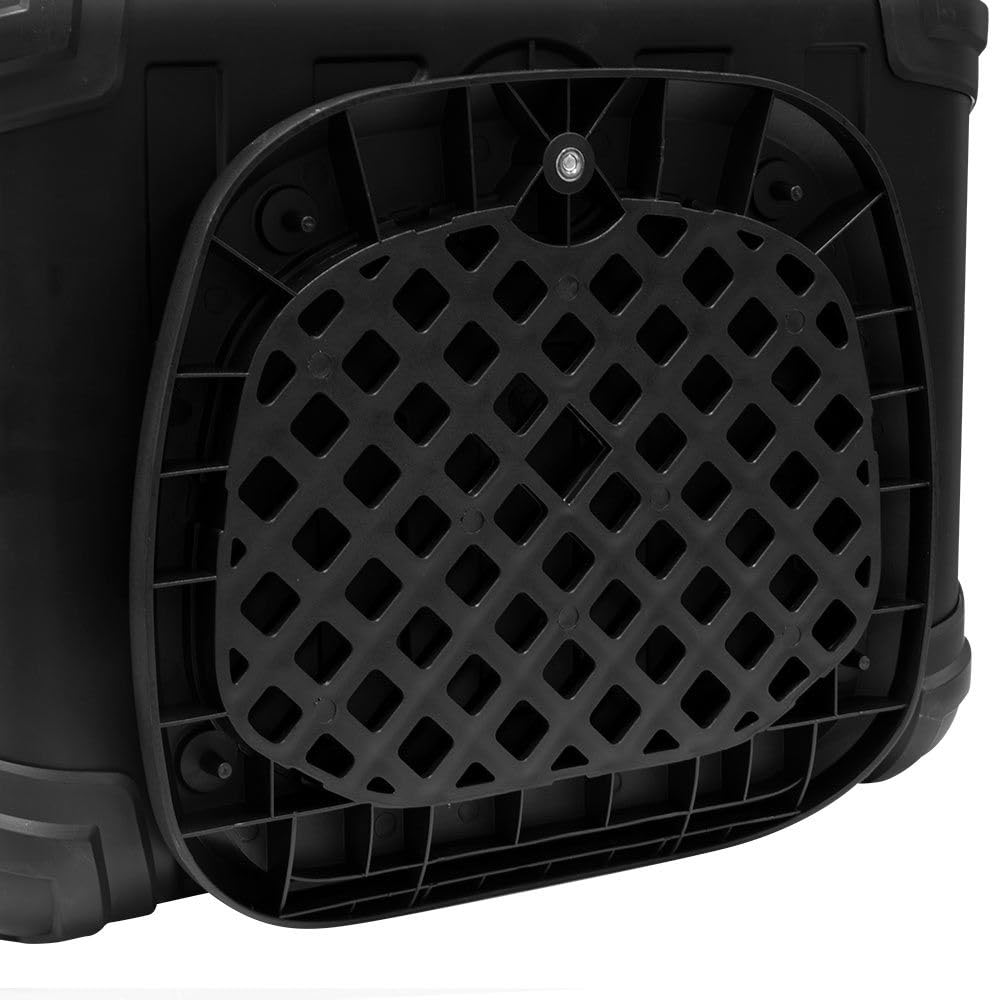 Götz Topcase 35 Liter Aludesign schwarz Komplettset