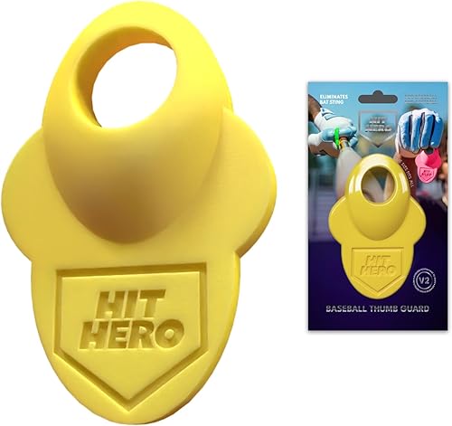 Baseball Thumb Guard, Batters Batting Grip, Finger Guard, Accessory, Batting Protection, Reduce Bat Sting, Hitter, Tool, Bat, Hitting Accessory