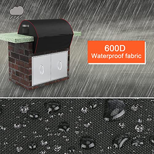 Image of QuliMetal 32 inch Built-in Grill Cover for Bull 45005 Built in Gas Grill