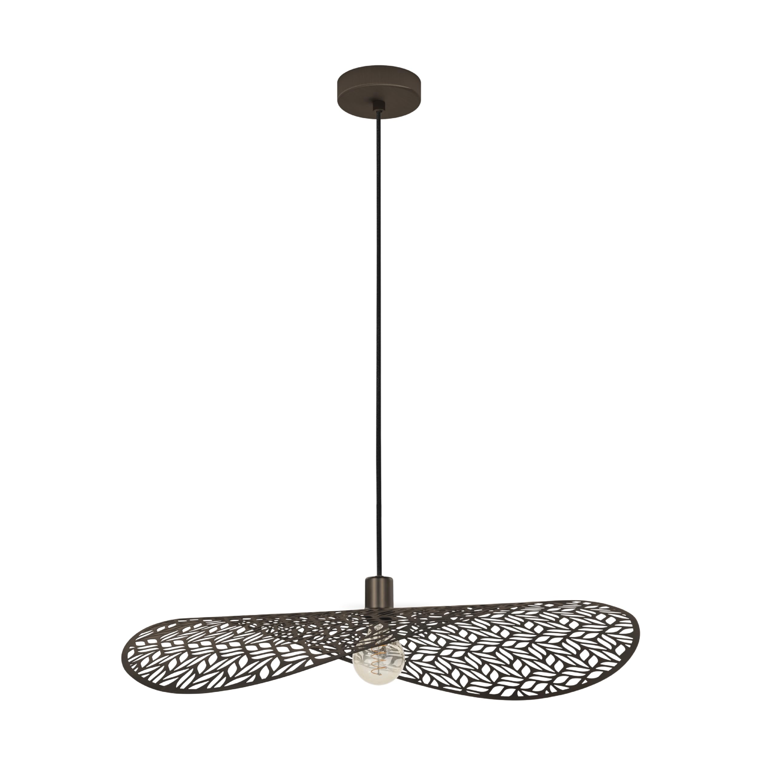Eglo Pendant Lighting Swaby, XXL Hanging lamp for Dining Table
