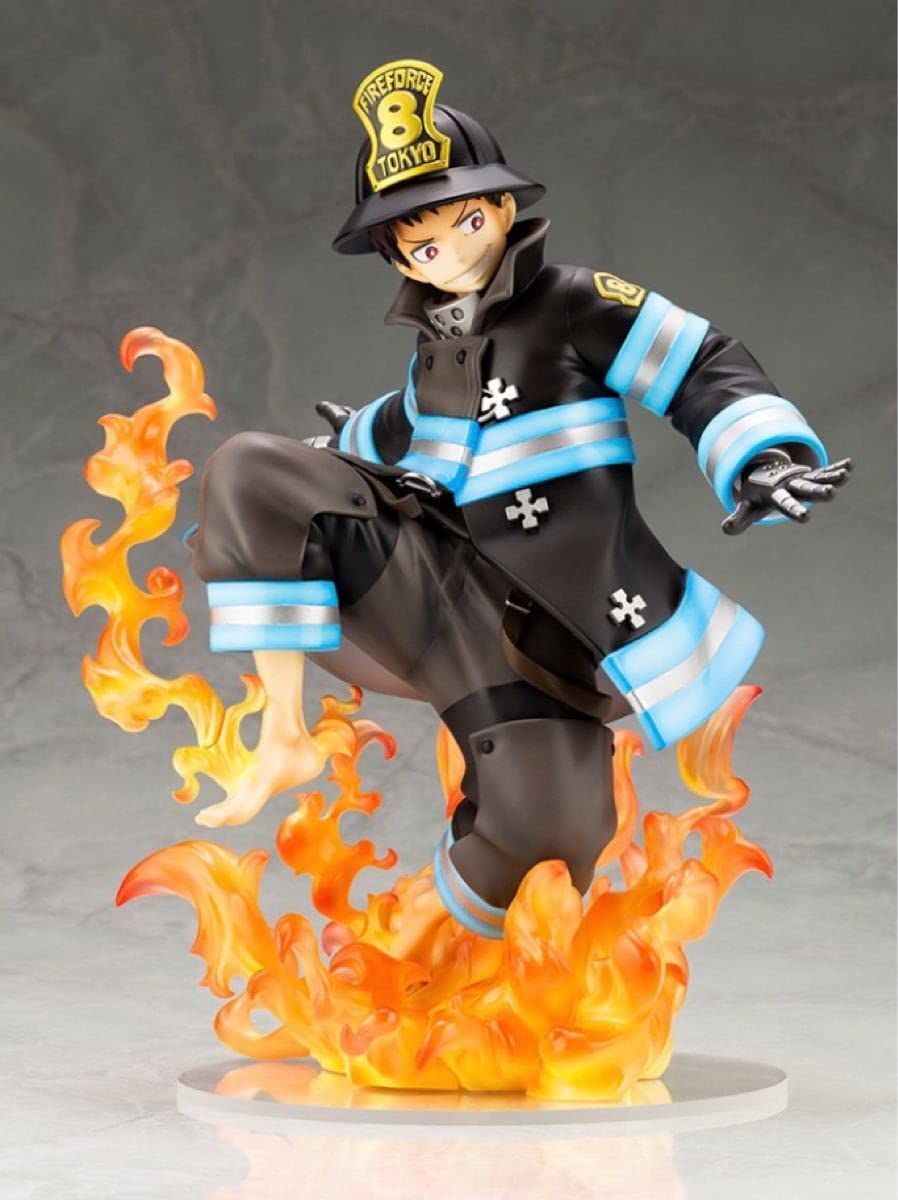Amazon.co.jp: コトブキヤ限定 炎炎の消防隊 森羅日下部 フィギュア