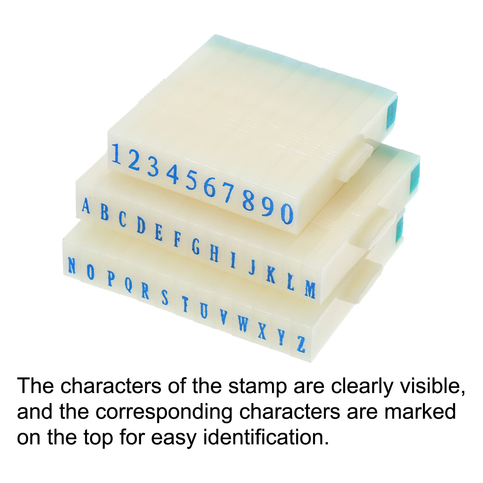 PATIKIL Detachable Number Letter Stamp - Image 3