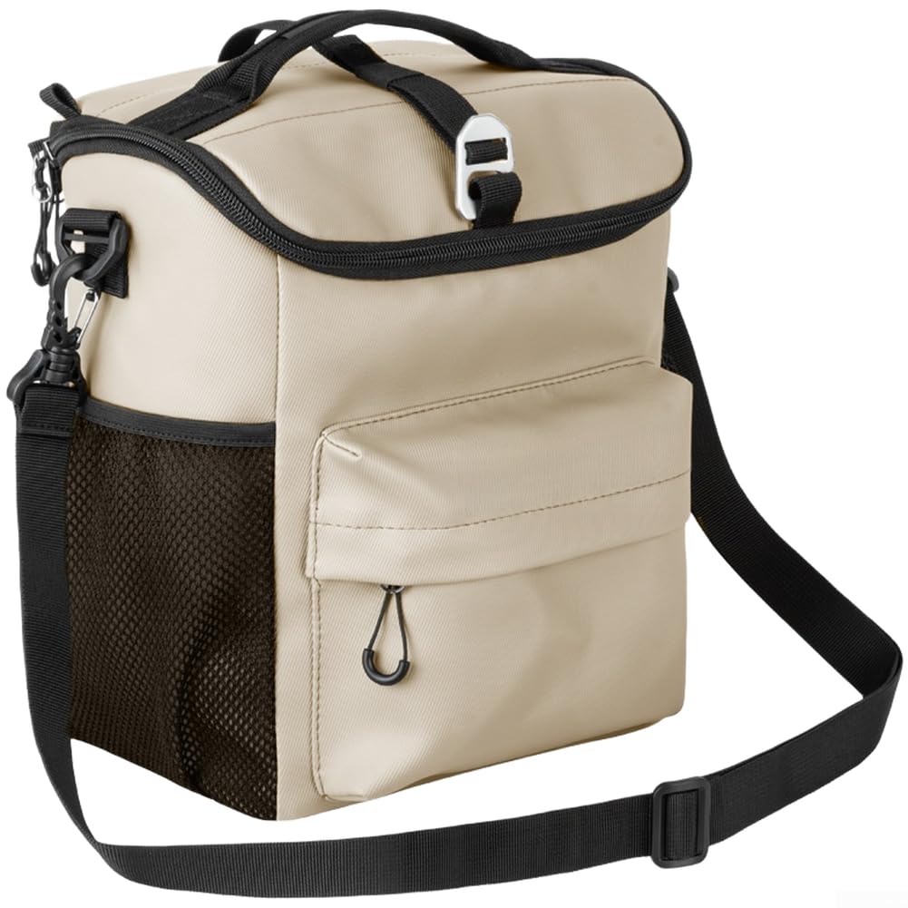 Bolsa frontal plegable impermeable para bicicleta, 12 L, múltiples