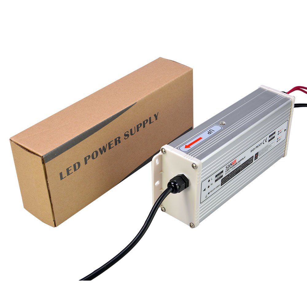 Alimentatore LED 12V 20A 250W Interruttore di tensione costante Modalità Driver Trasformatore 220V AC Input Rain Proof IP63 per LED Barre luminose (SANPU FX250-H1V12)