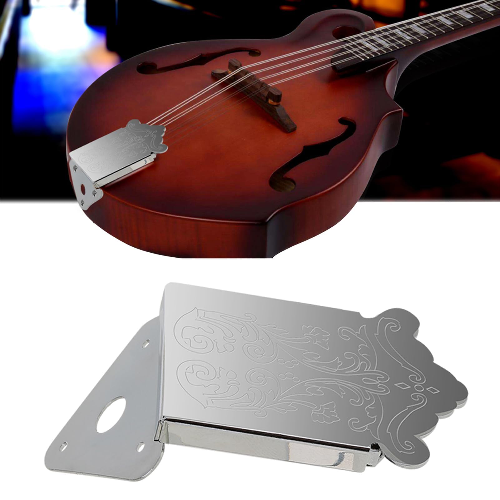 Mandoline Cordier Pièce de rechange pour cordier en métal avec vis(argent)
