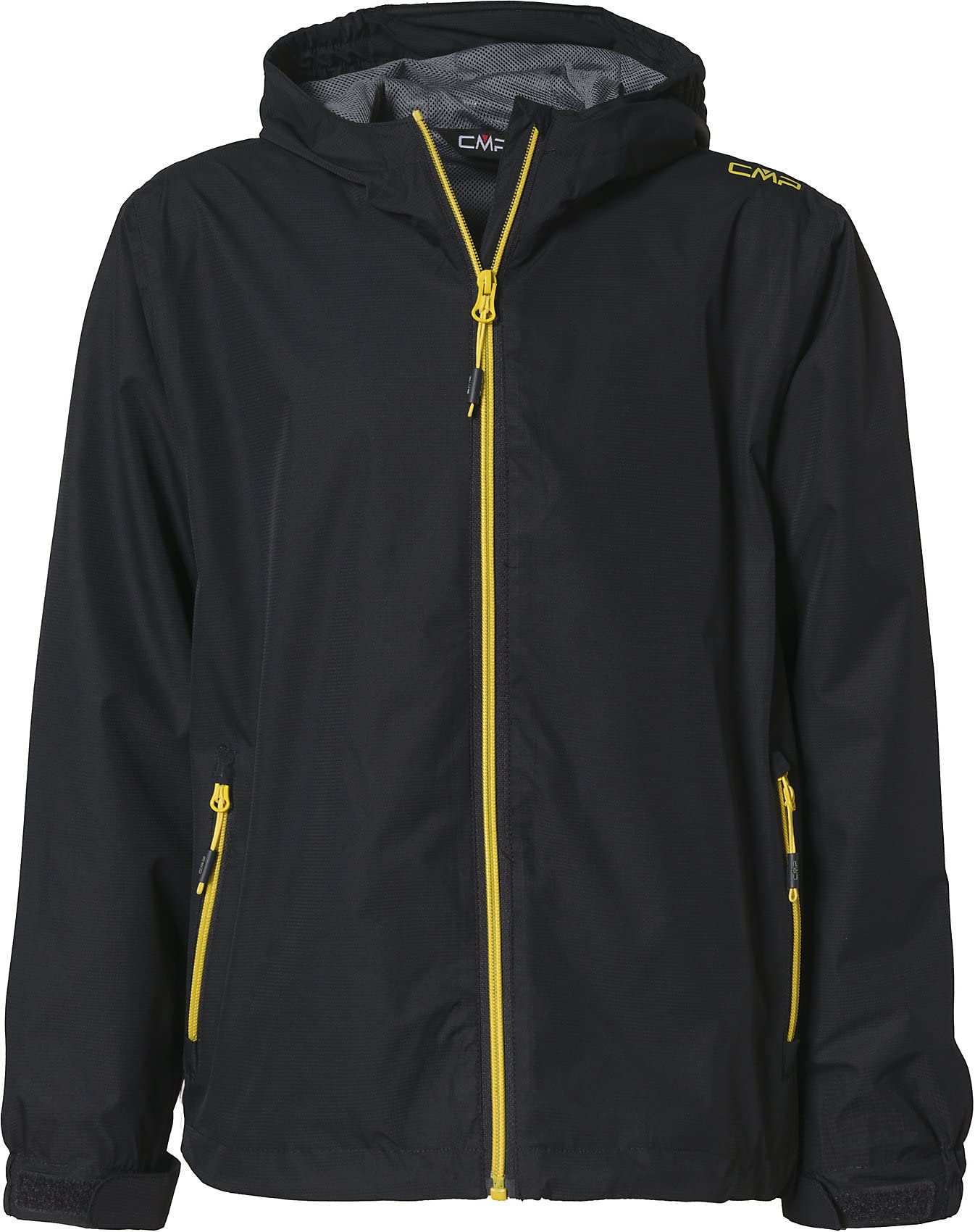 CMP BOY'S KID JACKET FIX HOOD ANTRACITE-LEMONADE 16 YEARS
