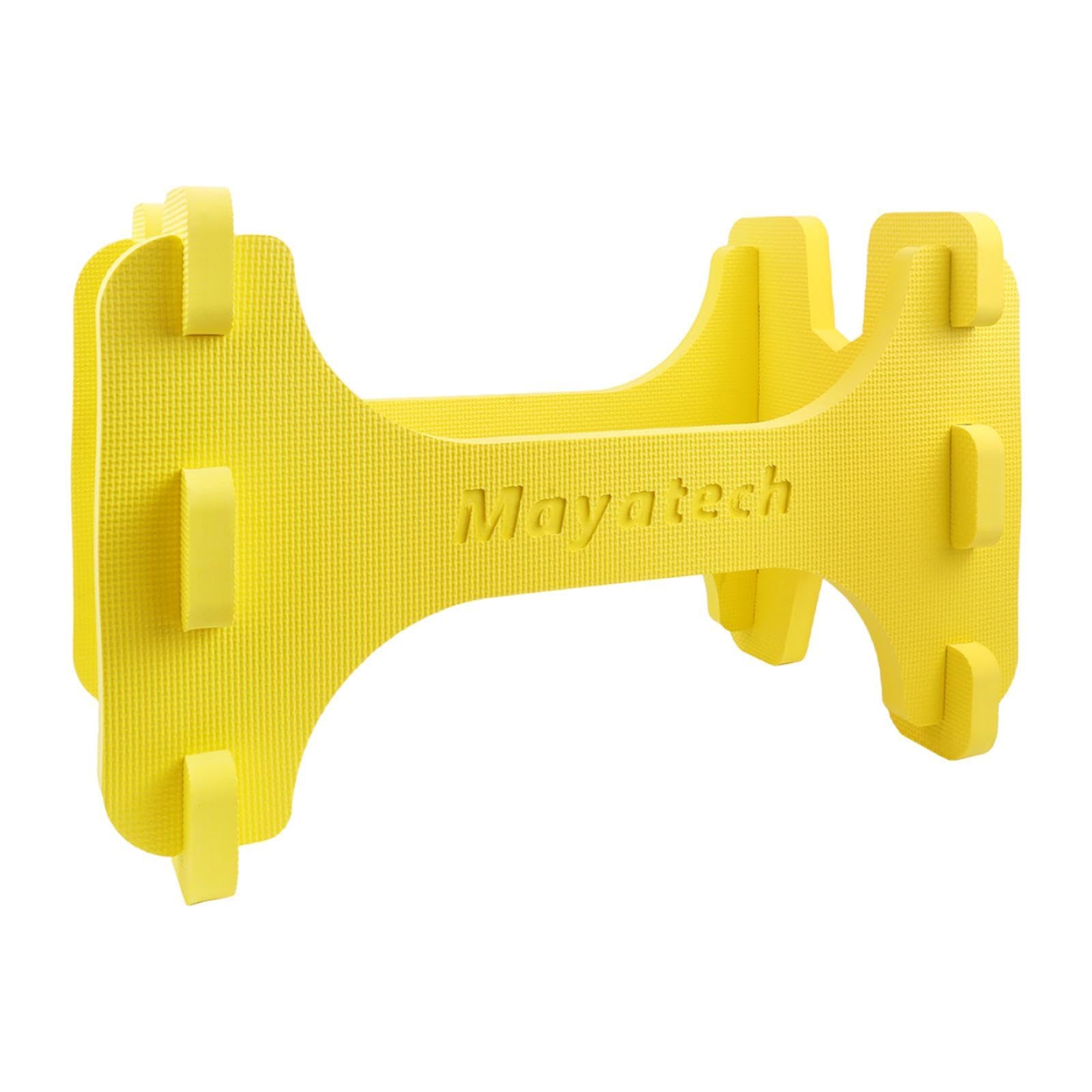 Oshhni Supporto Modello Aereo RC Stand Eva Schiuma Resistente Smontabile Leggero Progettato per Protezione E Trasporto Adatto a Modellismo E Riparazioni, Giallo - 1