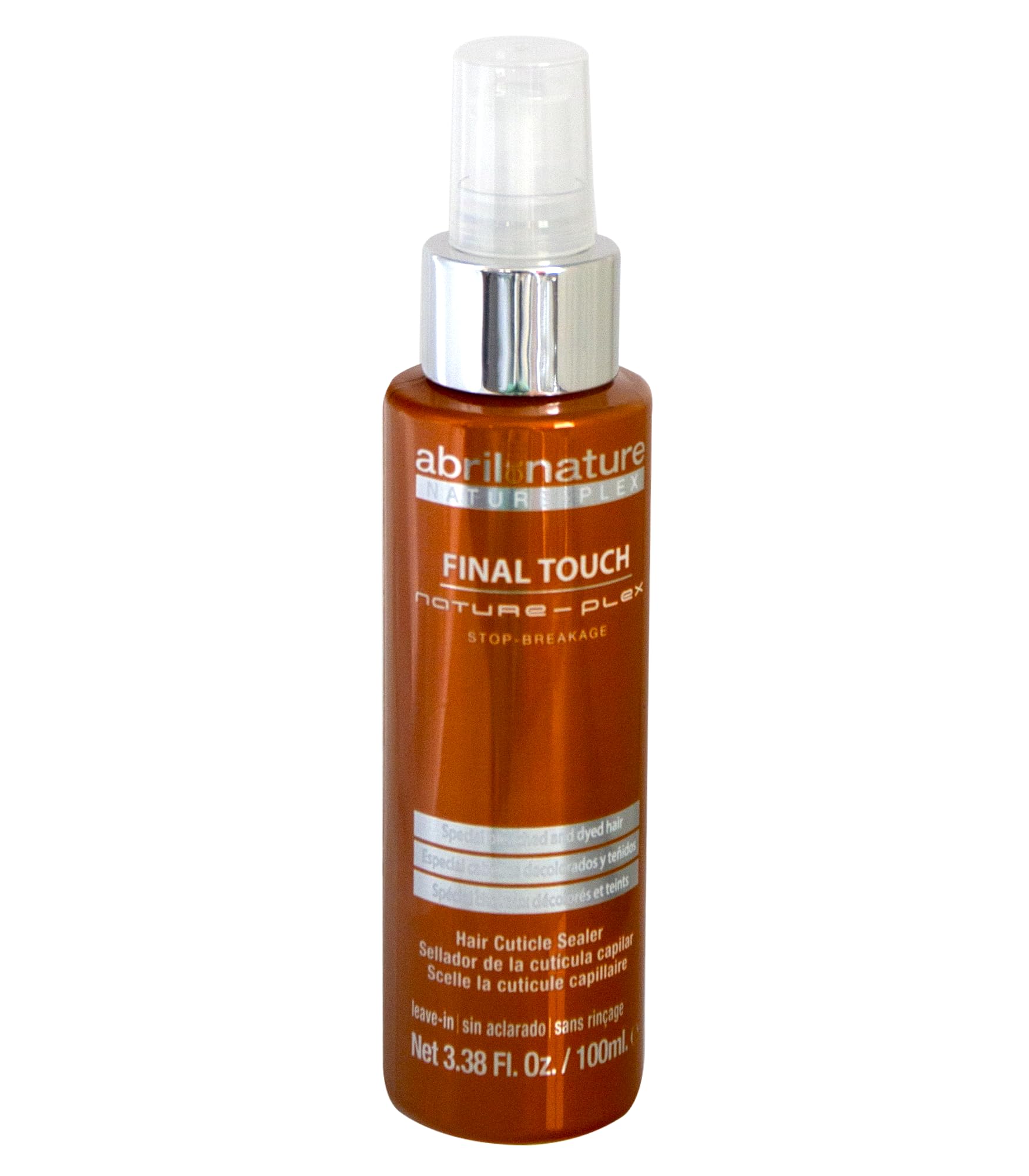abril et nature Set Cuidado Capilar Reparador Nature Plex STOP Rotura Champú Mascarilla Sérum Cabello Dañado 550 ml