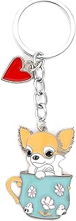 Chihuahua Dog Keychain