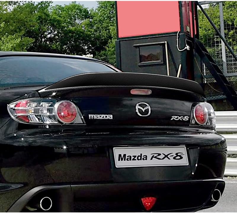 Miniatura 5 de Q1-Tech - Alerón de fibra de carbono estilo STP para maletero compatible con Mazda RX-8 2004, 2005, 2006, 2007, 2008, 2009, 2010, 2011, Mazda RX-8,