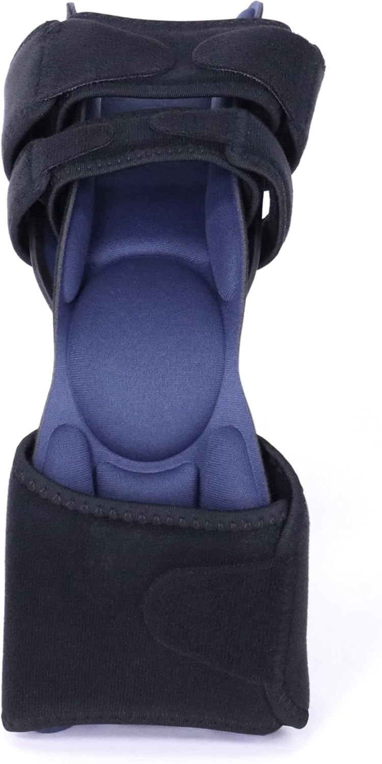 MUELLER Sports Medicine Adjustable Plantar Fasciitis Night Splint, Ankle Pain Relief Support for Men and Women, Ideal for Plantar Fasciitis and Achilles Tendonitis, Blue, One Size