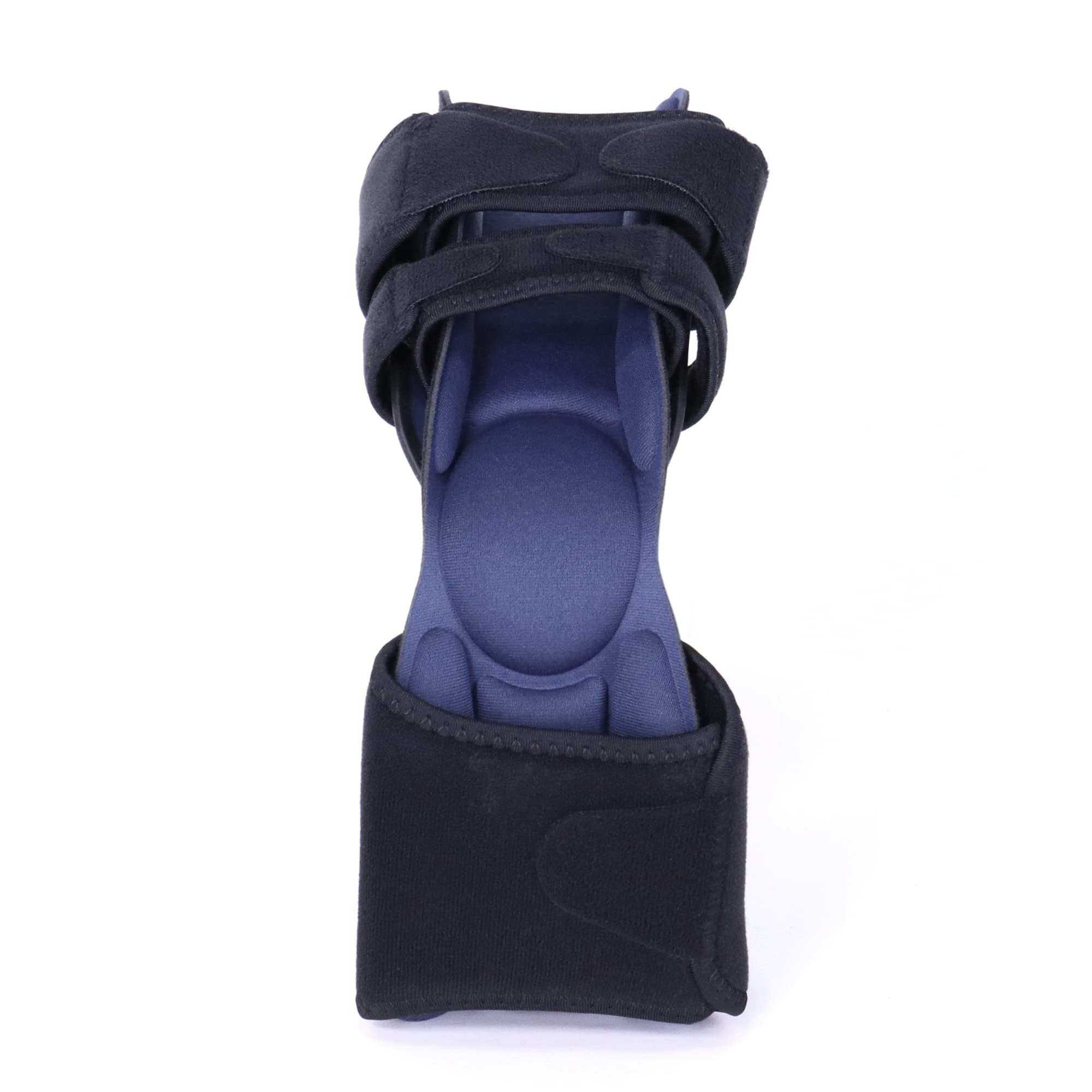 MUELLER Sports Medicine - Férula nocturna ajustable para fascitis plantar, alivio del dolor de tobillo para hombres y mujeres, ideal para fascitis plantar y tendinitis de Aquiles, azul, talla única