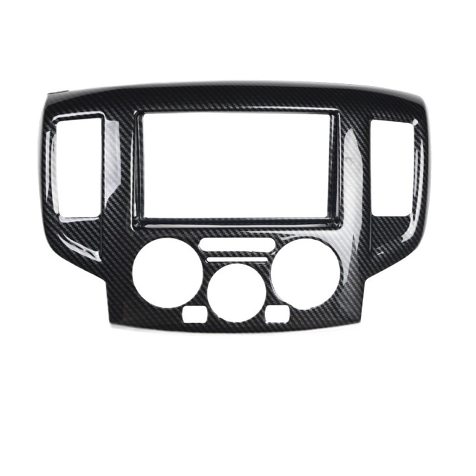 QBKGMEWCA Center Console Gear & Walnut Trim Stickers Compatible for NV200 10-18 Carbon Fiber Interior Modification(Type10)