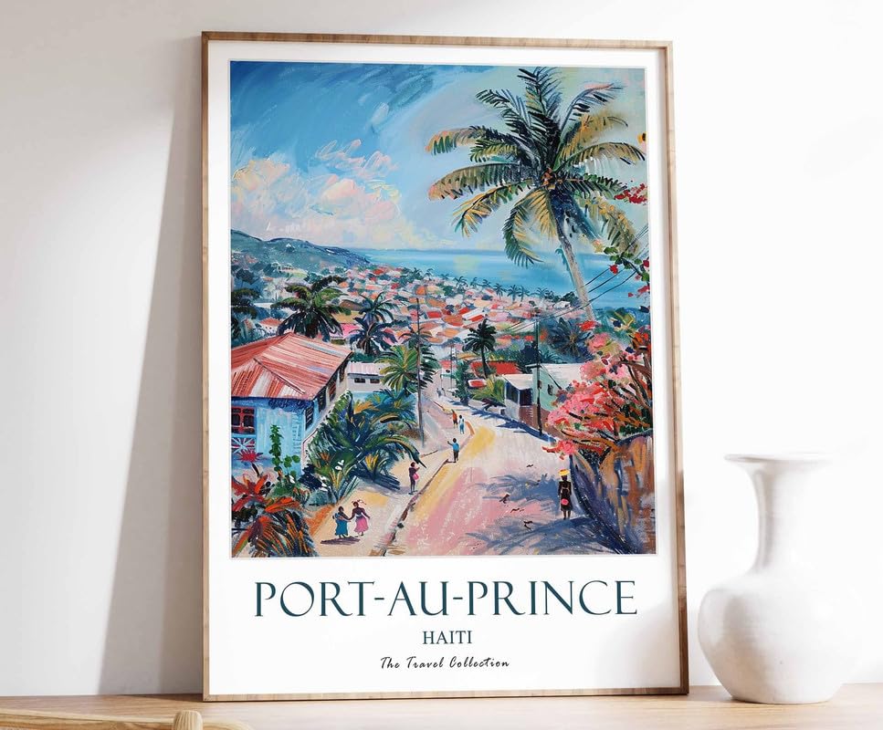 Décoration murale inspirante Port-au-Prince grand poster pour grand mur