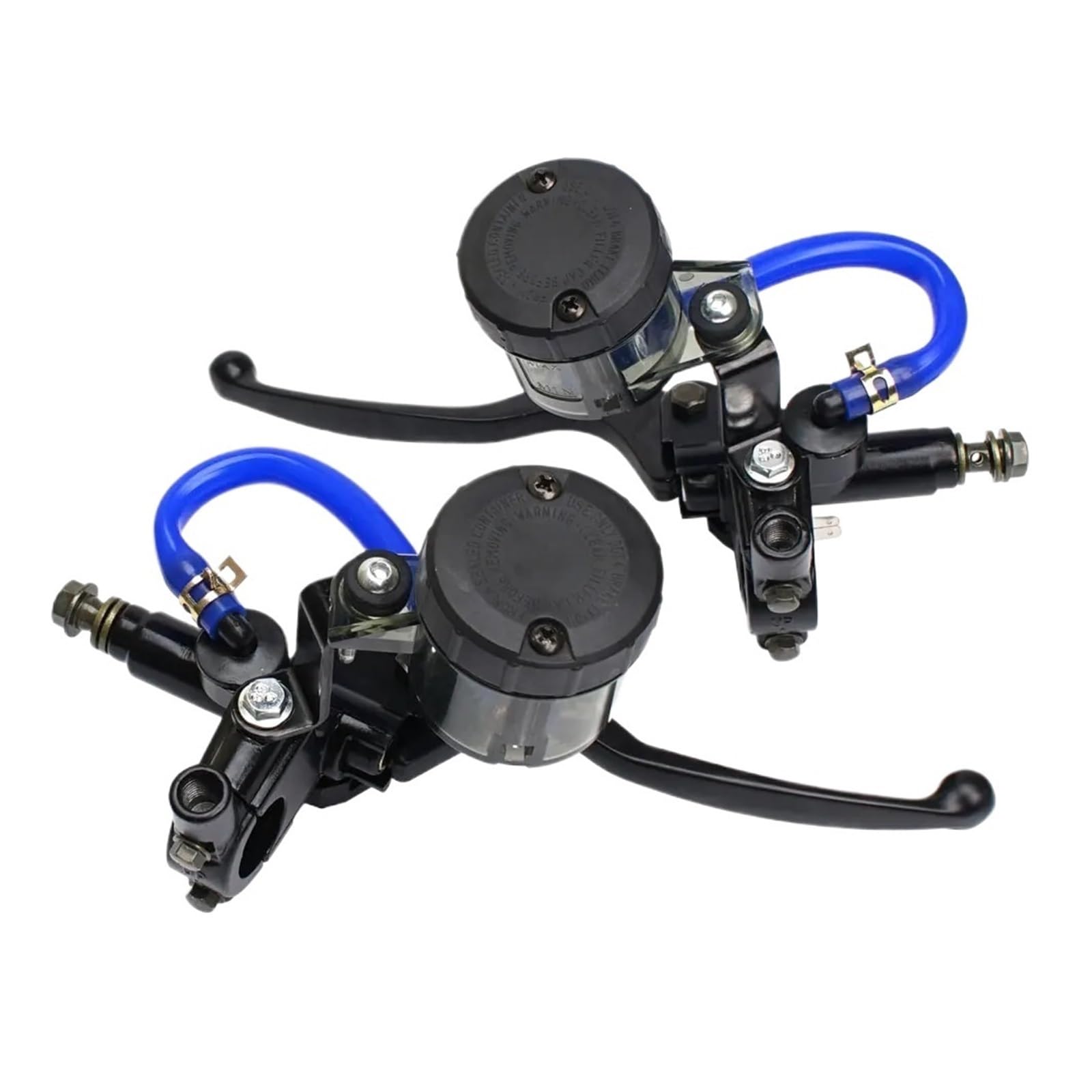 Leva frizione freno moto Pompa frizione freno destra universale da 22 mm 7/8'' per motocicletta,leva cilindro principale per Yamaha LC150 LC135(A set)