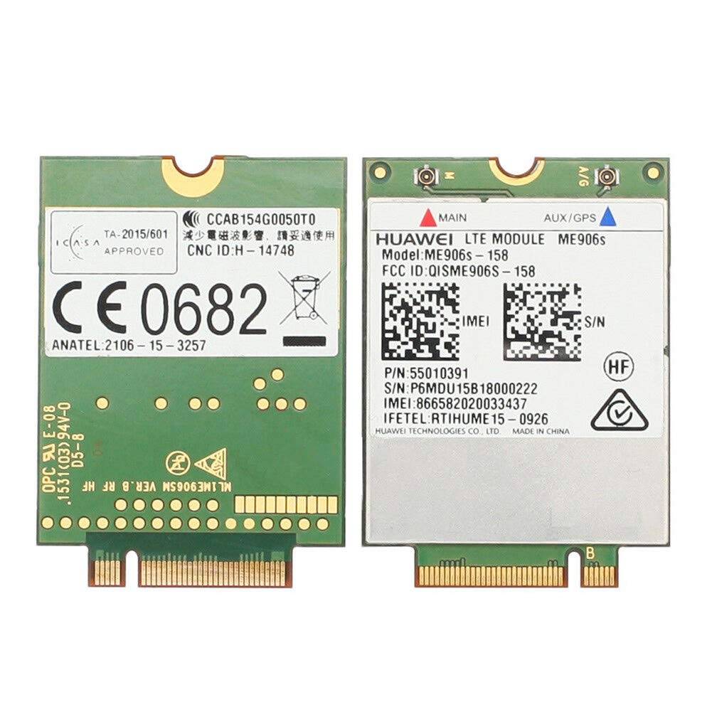 Scheda di Rete Wireless per ME906S-158 LT4132 Adattatore WiFi LTE 4G Modulo M.2 Scheda di Rete per HP Sostituire ME906E