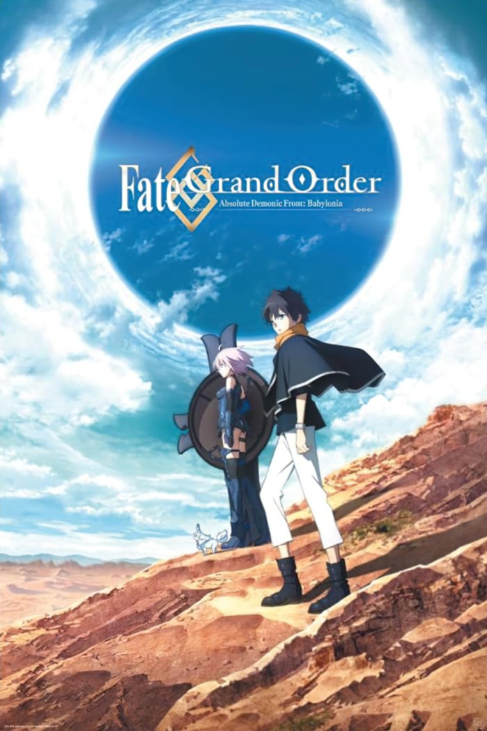 『Fate/Grand Order』　　　　　　　 ポスター FATE/GRAND ORDER - Poster Chibi 52x38 - Fujimaru & Gilgamesh