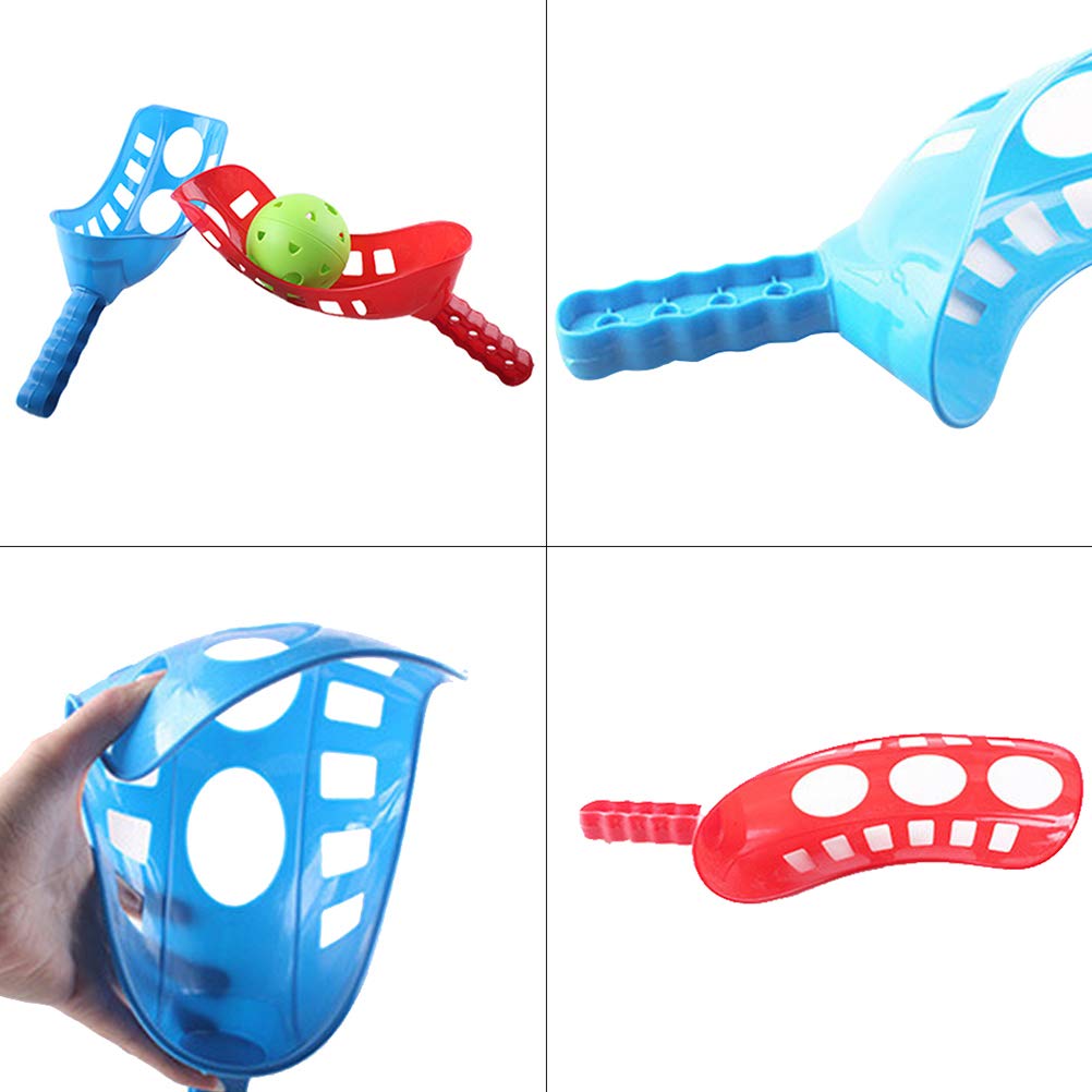 RetroFun Scoop Ball Game Set Sport Lacrosse Racket Beach Game for Kids Adults