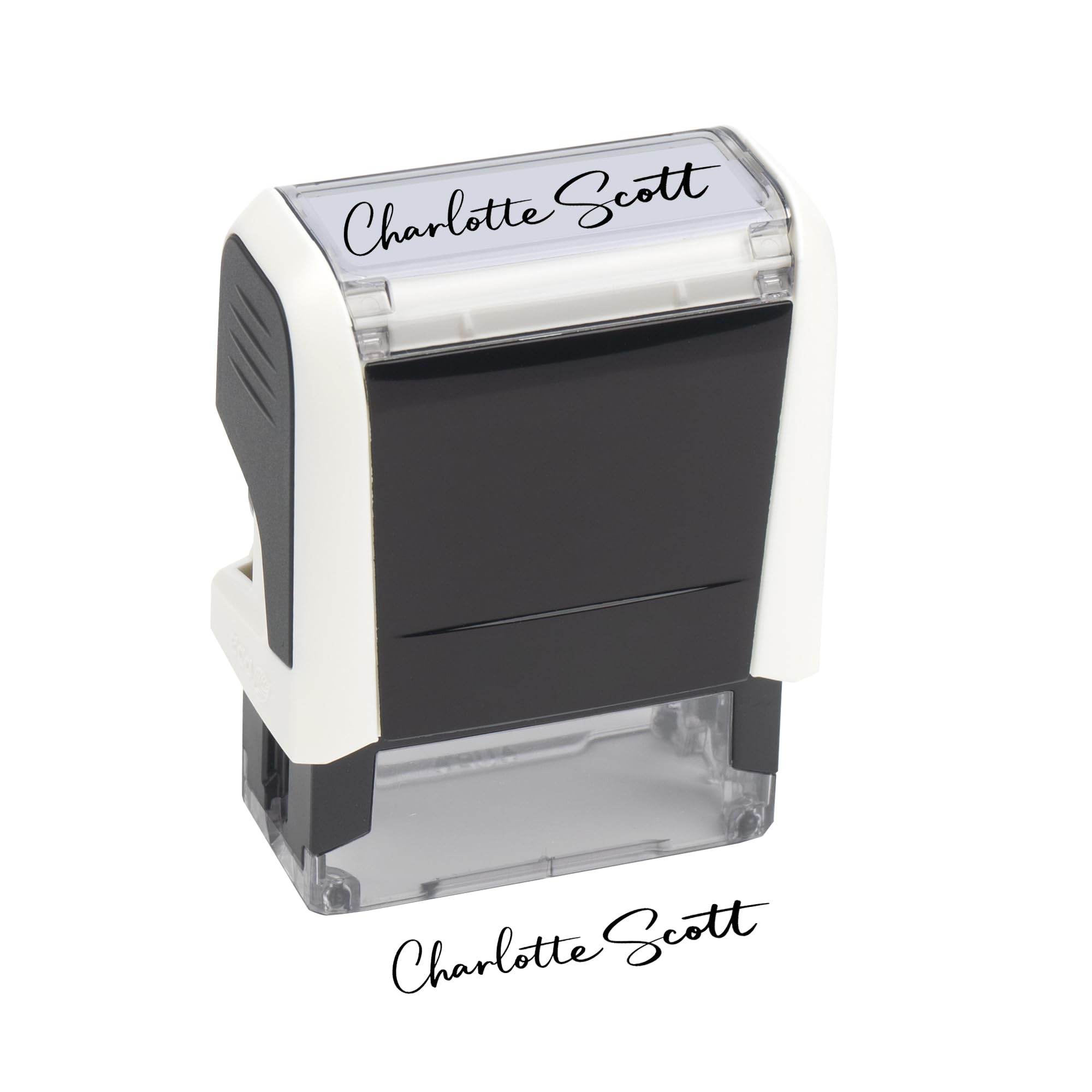 Custom Signature Stamps for Signing Name, Self Inking Personalized Signature Stamp