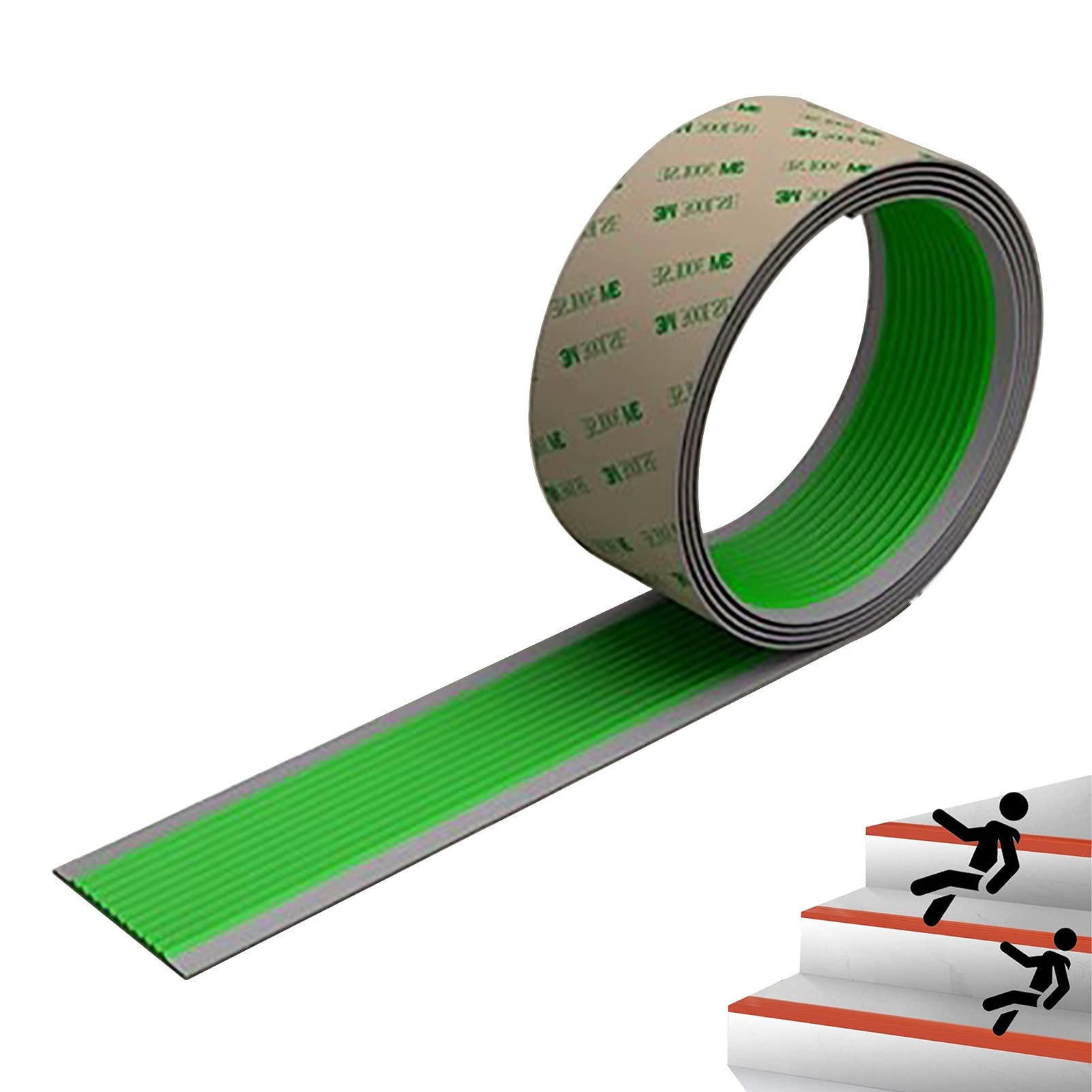 Barre de Seuil Bande de Seuil Robuste en PVC pour Rampe D'entrée, Marches D'escalier Antidérapantes Décoration des Marches, Seuil D'entrée, Seuil de Transition Avec Rainure, Seuil de Porte ( Color : G