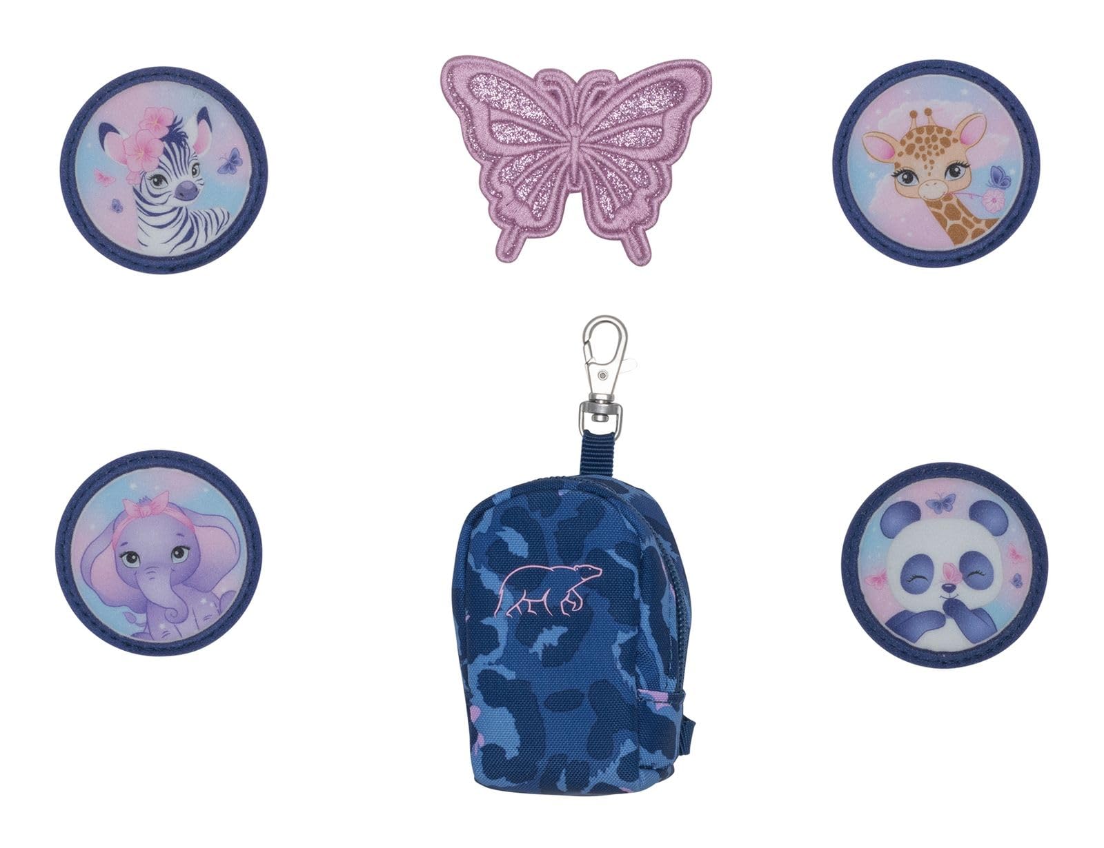 BECKMANN Button Bag Cheeta