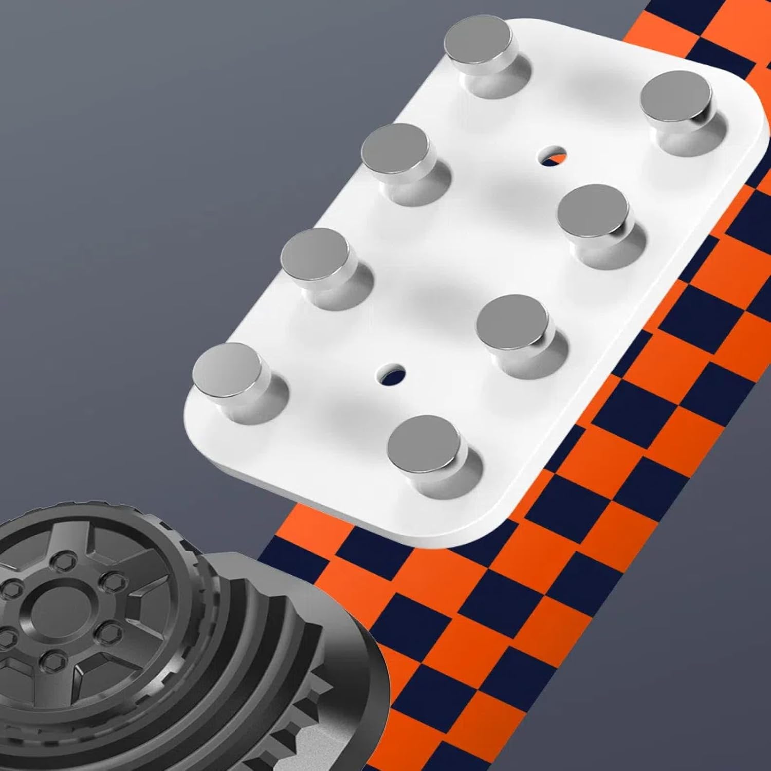 Wheels Rolling, Infinite Push Cards, Handheld Decompression Toys, Cool Decompression