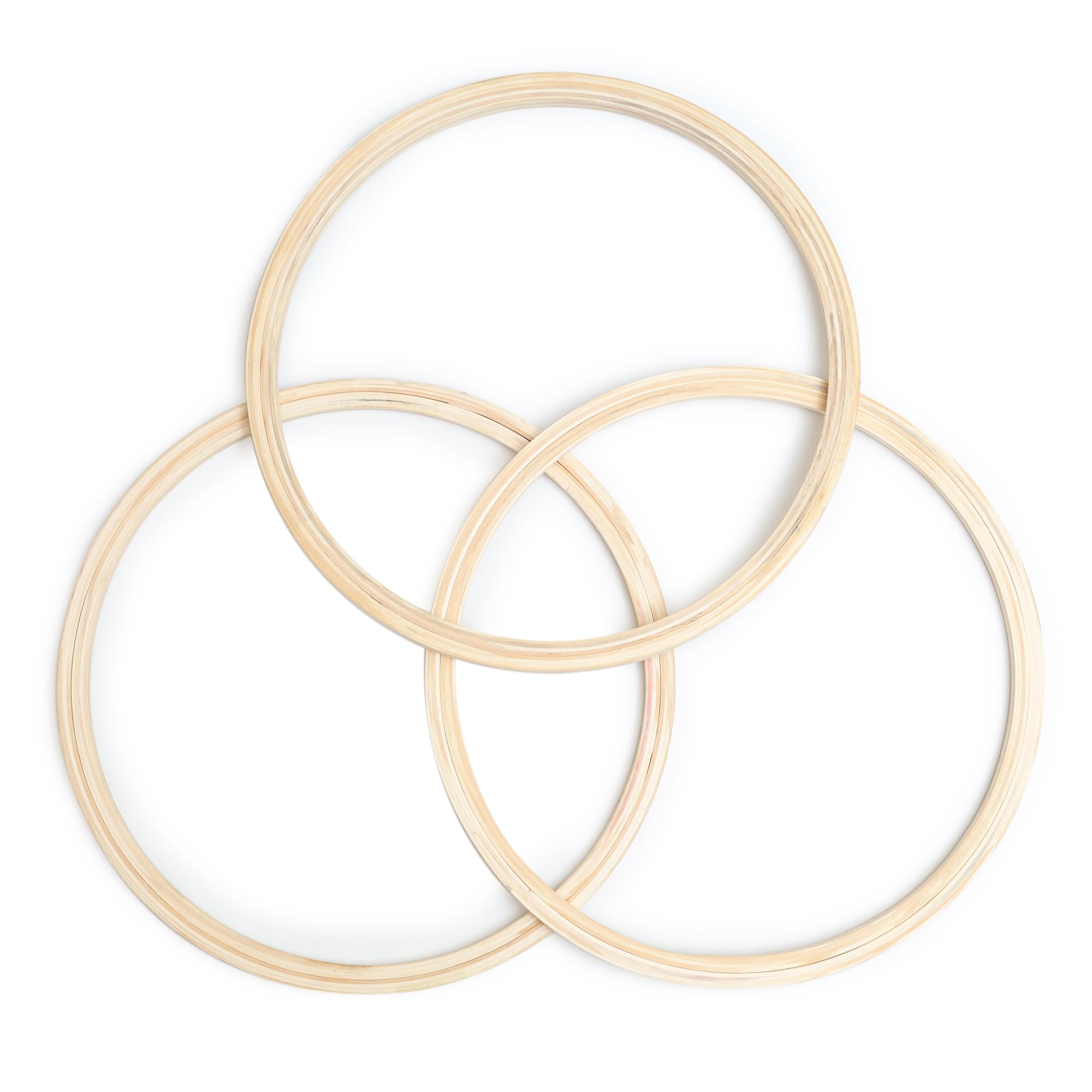 Embroiderymaterial Round Wooden Hoops Without Screws for Cross Stitching & Embroidery(3 Pieces Set) 10 Inch-image-20